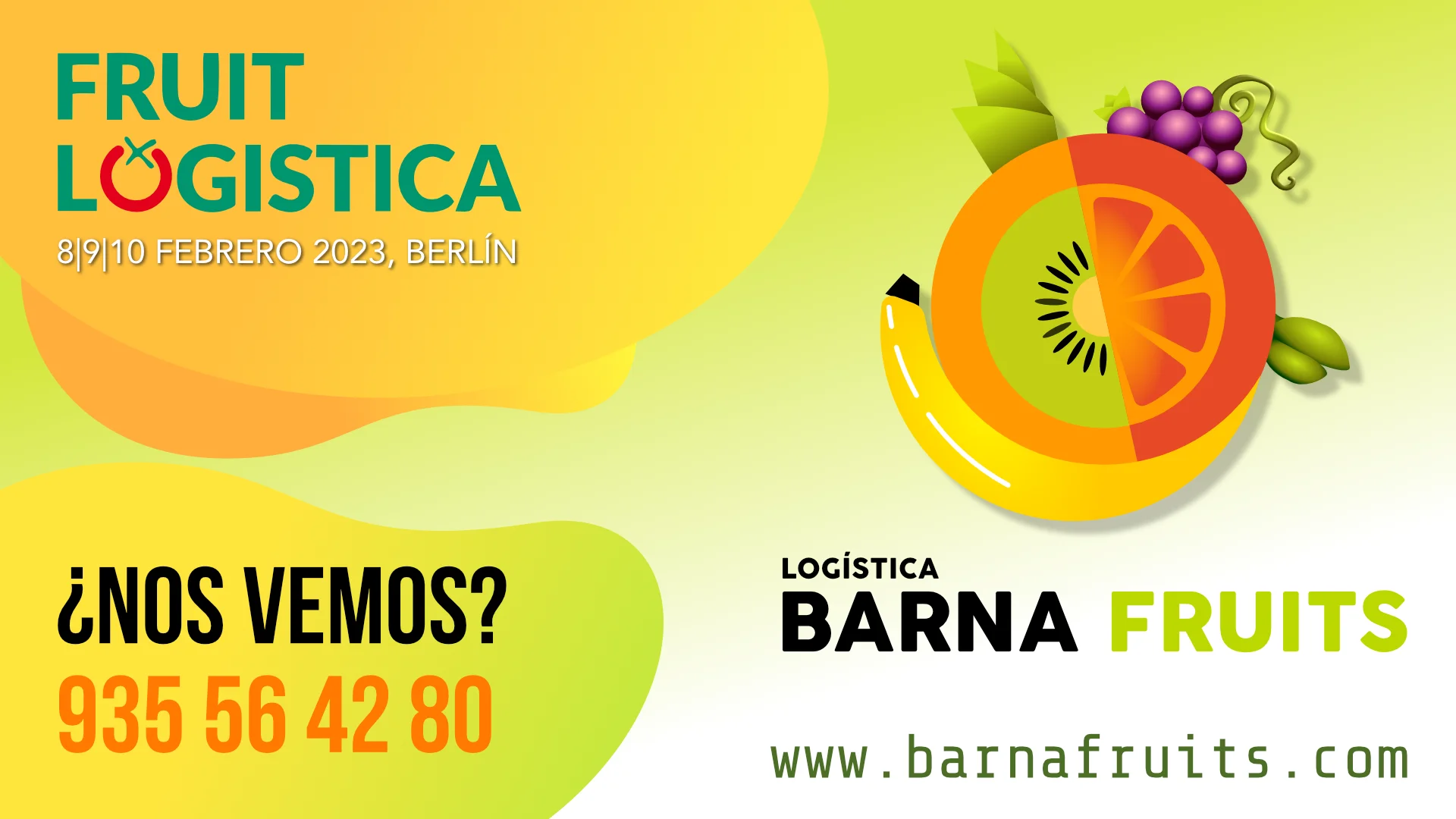 Logística Barna Fruits - Fruit Logística 2023